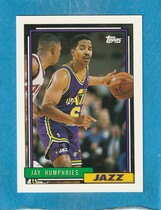 1992 Topps Base Set #372 Jay Humphries