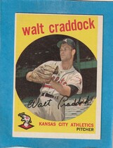 1959 Topps Base Set #281 Walt Craddock