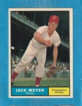 1961 Topps Base Set #111 Jack Meyer