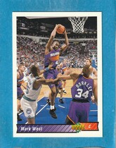 1992 Upper Deck Base Set #415 Mark West