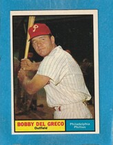 1961 Topps Base Set #154 Bobby Del Greco