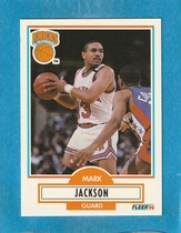 1990 Fleer Base Set #126 Mark Jackson