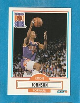 1990 Fleer Base Set #148 Eddie Johnson