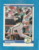1984 Fleer Base Set #449 Bob Kearney