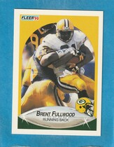 1990 Fleer Base Set #171 Brent Fullwood