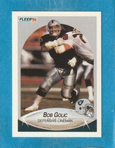 1990 Fleer Base Set #254 Bob Golic