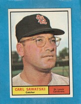 1961 Topps Base Set #198 Carl Sawatski