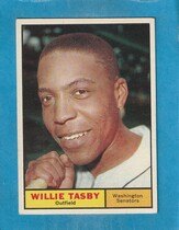 1961 Topps Base Set #458 Willie Tasby