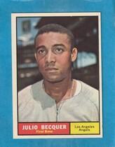 1961 Topps Base Set #329 Julio Becquer