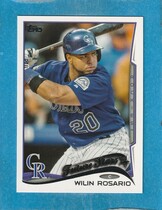 2014 Topps Base Set Series 2 #468 Wilin Rosario