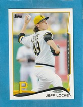 2014 Topps Base Set Series 2 #608 Jeff Locke