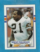 1989 Topps Base Set #372 Brent Fullwood