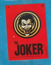 1989 Topps Batman - Stickers #5 Joker