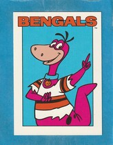 1993 Cardz Flintstones NFL #60 Cincinnati