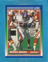 1990 Score Base Set #384 Michael Brooks