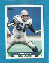 1993 Topps Base Set #252 Andy Heck