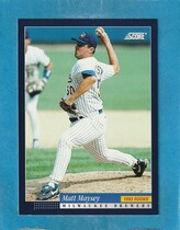 1994 Score Base Set #610 Matt Maysey