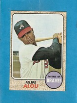 1968 Topps Base Set #55 Felipe Alou