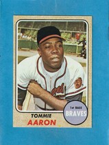 1968 Topps Base Set #394 Tommie Aaron