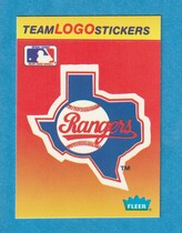 1991 Fleer Team Logo Stickers #NNO Rangers