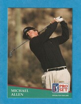 1991 Pro Set PGA Tour #114 Michael Allen