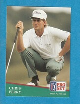 1991 Pro Set PGA Tour #137 Chris Perry