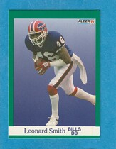 1991 Fleer Base Set #12 Leonard Smith