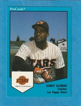 1989 ProCards Las Vegas Stars #7 Sandy Alomar