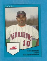 1989 ProCards Scranton/Wilkes-Barre Red Barons #727 Floyd Rayford