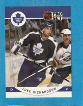 1990 Pro Set Base Set #289 Luke Richardson