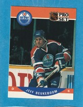 1990 Pro Set Base Set #439 Jeff Beukeboom