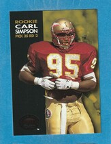 1993 SkyBox Premium #224 Carl Simpson