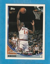 1993 Topps Base Set #78 Anthony Mason