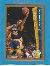 1992 Fleer Base Set #338 Chris Gatling