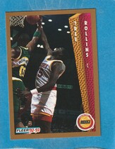 1992 Fleer Base Set #348 Tree Rollins