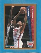 1992 Fleer Base Set #388 Tate George