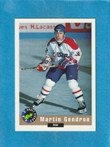 1992 Classic Draft Picks #23 Martin Gendron