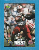 1995 Classic NFL Rookies #88 Zach Weigert