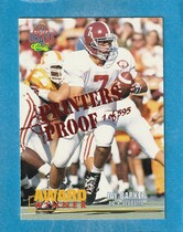 1995 Classic NFL Rookies Printer's Proofs #105 Jay Barker