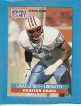 1991 Pro Set Base Set #519 Lamar Lathon