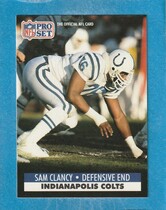 1991 Pro Set Base Set #525 Sam Clancy
