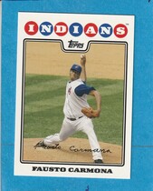2008 Topps Base Set Series 2 #375 Fausto Carmona