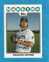 2008 Topps Base Set Series 2 #619 Sergio Mitre