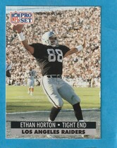 1991 Pro Set Base Set #545 Ethan Horton