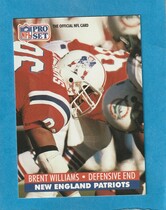 1991 Pro Set Base Set #585 Brent Williams