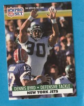 1991 Pro Set Base Set #605 Dennis Byrd