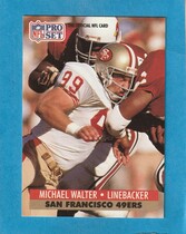 1991 Pro Set Base Set #656 Michael Walter