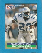 1991 Pro Set Base Set #660 Nesby Glasgow