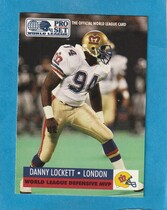 1991 Pro Set Base Set #706 Danny Lockett