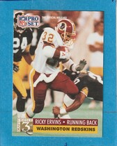 1991 Pro Set Base Set #805 Ricky Ervins